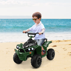 12V Kids Ride on ATV with 2 Speeds and LED Lights