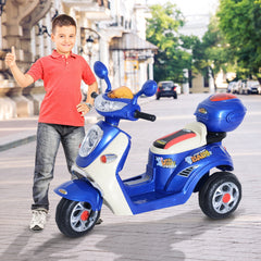 Electric Ride on Toy Car Kids Motorbike Children Motorcycle Tricycle Safe 6V