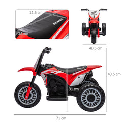 Honda CRF450RL Licensed 6V Kids Electric Motorbike W/ Startup Sound