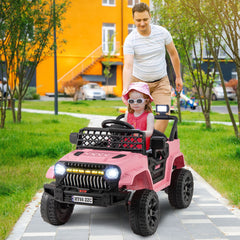 12V Kids Ride on Truck Battery Powered Car with Parental Remote